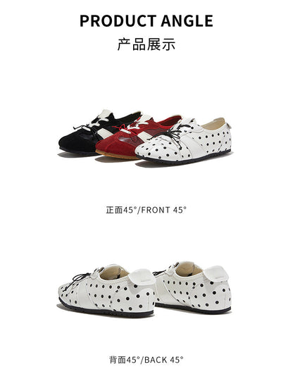 DAXUEN bright red suede minimalist sneakers