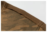 DAXUEN brown camouflage graphic oversized t-shirt