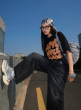 Bubbly Graphic Oversized T-Shirt