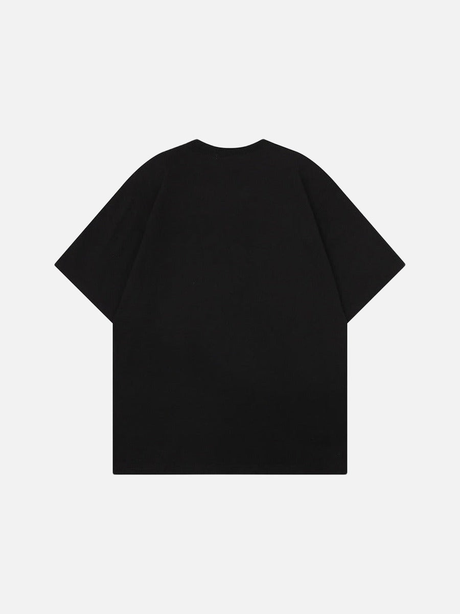 DAXUEN Oversized graphic T-shirt with playful print