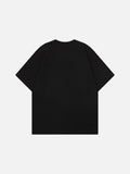 DAXUEN Oversized graphic T-shirt with playful print