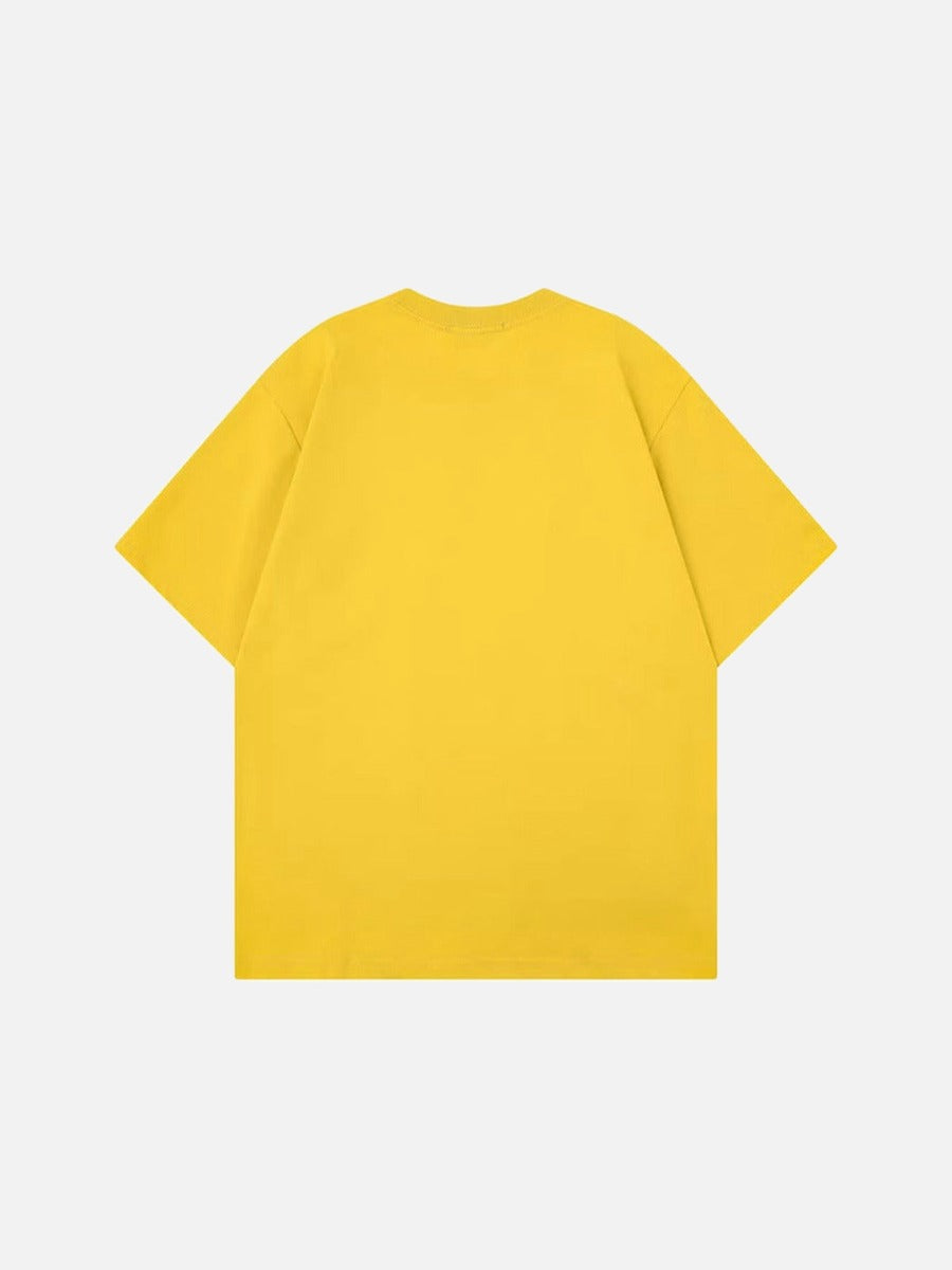 DAXUEN Oversized graphic T-shirt with playful print