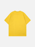 DAXUEN Oversized graphic T-shirt with playful print