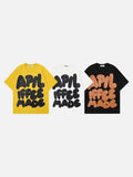 DAXUEN Oversized graphic T-shirt with playful print