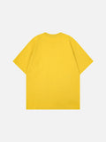 DAXUEN Oversized graphic T-shirt with playful print