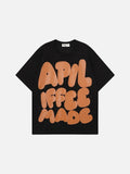 DAXUEN Oversized graphic T-shirt with playful print