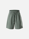 Relaxed Fit Embroidered Cargo Shorts