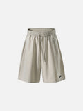 Relaxed Fit Embroidered Cargo Shorts