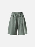Relaxed Fit Embroidered Cargo Shorts
