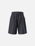 Indigo Relaxed-Fit Denim Shorts