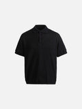 Textured Knit Polo Shirt - Men’s Short Sleeve