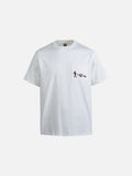 Pocket Embroidery Crew Neck T-Shirt