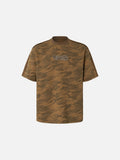 DAXUEN Loose-fit short-sleeved camouflage T-shirt