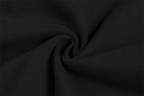 DAXUEN black wide-leg track pants with camouflage and white panels