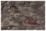 DAXUEN grey brown beige camouflage waffle-knit hoodie