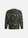 DAXUEN Camouflage long-sleeve top with graphics