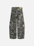 DAXUEN Camouflage wide-leg cargo jeans
