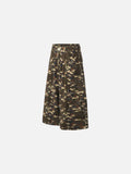 DAXUEN Camouflage wide-leg cargo shorts