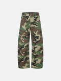 DAXUEN camouflage wide-leg utility pants