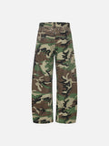DAXUEN camouflage wide-leg utility pants