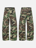 DAXUEN camouflage wide-leg utility pants