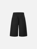 DAXUEN High-waisted wide-leg cropped cargo pants