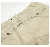 DAXUEN dark olive green cargo pants with reinforced knees