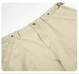 DAXUEN dark olive green cargo pants with reinforced knees