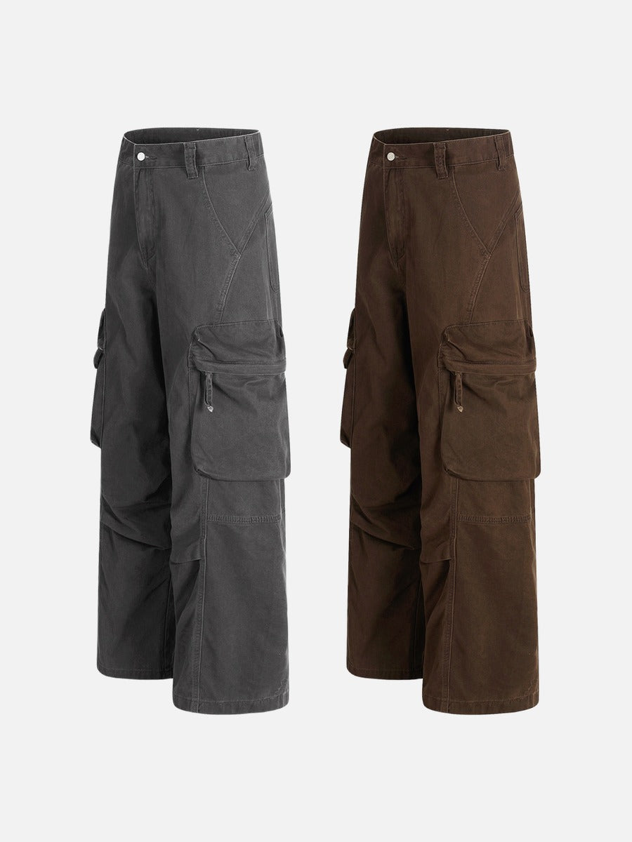 DAXUEN Loose-fitting wide-leg cargo pants