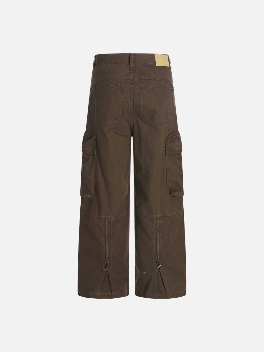 DAXUEN Loose-fitting wide-leg cargo pants