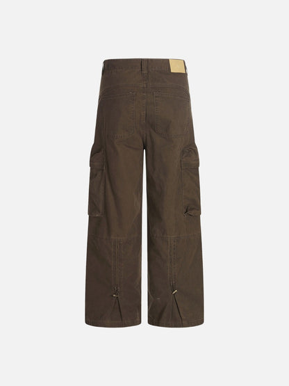 DAXUEN Loose-fitting wide-leg cargo pants