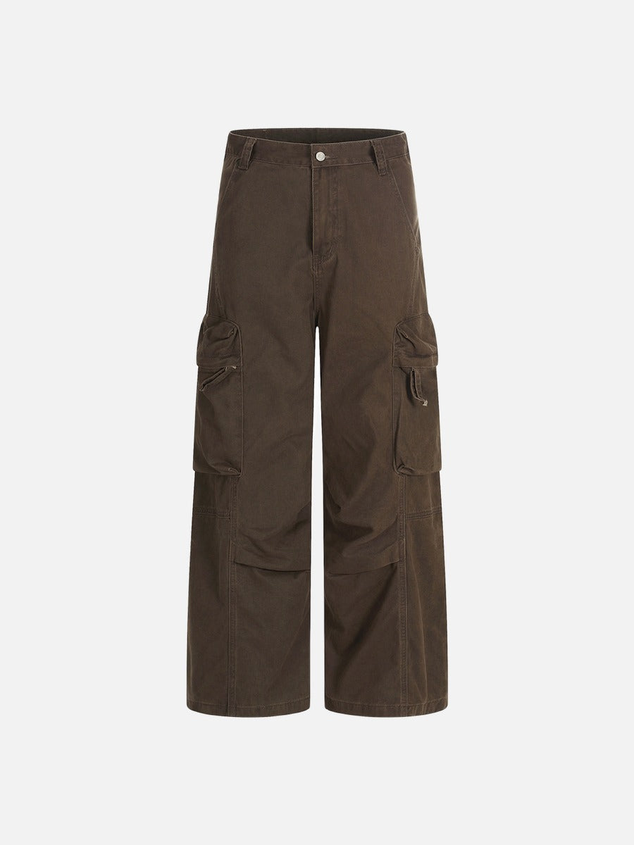 DAXUEN Loose-fitting wide-leg cargo pants