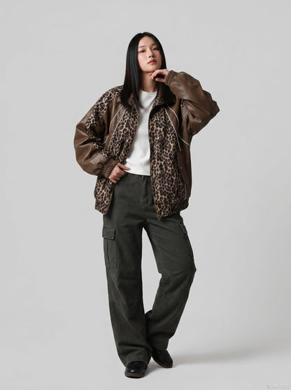 DAXUEN cargo-wide-leg-pants-for-streetwear — model photo