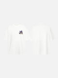 DAXUEN Oversized short-sleeve t-shirt with cartoon graphic
