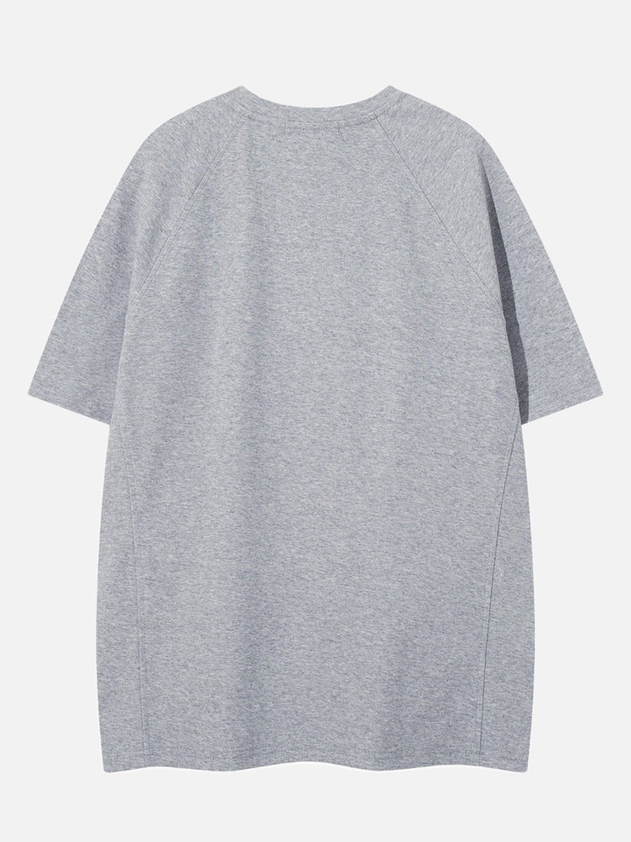 DAXUEN Oversized short-sleeved crew neck t-shirt