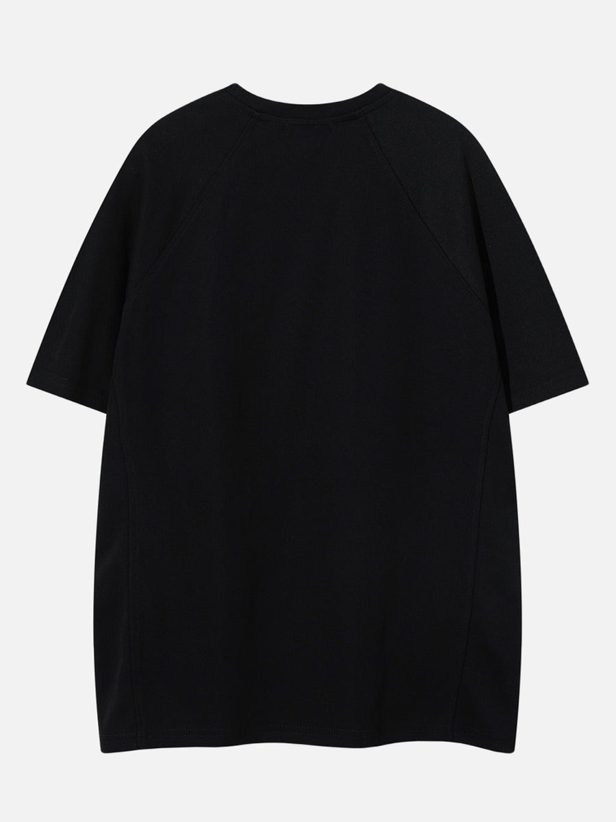 DAXUEN Oversized short-sleeved crew neck t-shirt