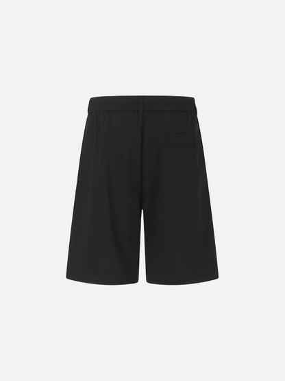 DAXUEN Knee-length casual shorts with rivet pockets