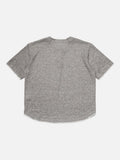 DAXUEN Men's short-sleeved Henley top with contrast stitching