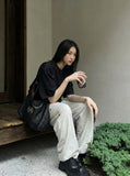 DAXUEN Women's casual wide-leg sweatpants in various styles — model photo