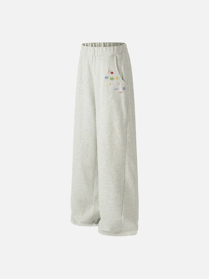 DAXUEN Women's casual wide-leg sweatpants in various styles