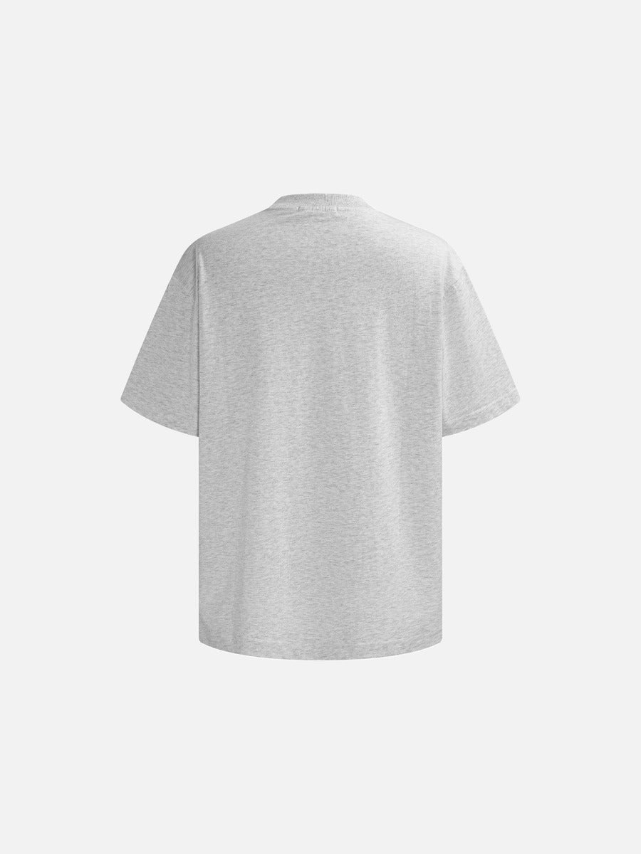 DAXUEN Oversized short-sleeve t-shirt with a celestial graphic