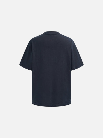 DAXUEN Oversized short-sleeve t-shirt with a celestial graphic