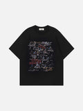 DAXUEN Oversized short-sleeved graphic t-shirt