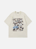 DAXUEN Oversized short-sleeved graphic t-shirt