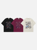 DAXUEN Oversized short-sleeved graphic t-shirt
