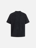 DAXUEN Charcoal grey relaxed fit graphic T-shirt