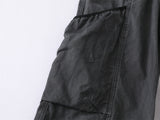 DAXUEN dark charcoal grey relaxed-fit cargo pants
