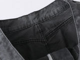 DAXUEN dark charcoal grey relaxed-fit cargo pants