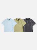 DAXUEN Cropped short-sleeve athletic top