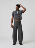 DAXUEN Cropped short-sleeve athletic top — model photo